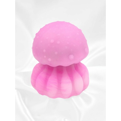 Svítící stimulátor klitorisu Zepu Pink Zoom Jellyfish Light