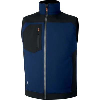 Delta Plus Vesta HOLEN softshell tmavomodrá / čierna