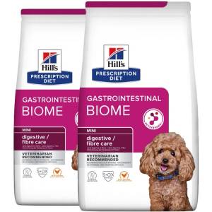 Hill's Hill s Prescription Diet Gastrointestinal Biome Mini Грижа за храносмилането 2 x 6 кг