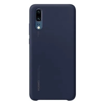 Huawei Оригинален кейс за Huawei P20 заден гръб ( 51992363 ) тъмно син