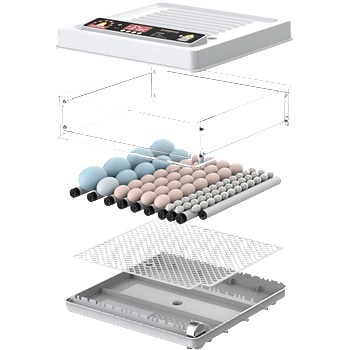 GI-48 Автоматичен smart инкубатор gi-48 w, за 48 яйца