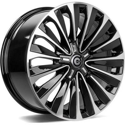 Carbonado Hamburg 8x18 5x112 ET48 black front polished