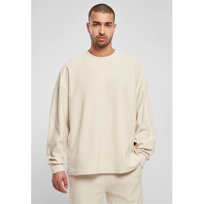 Urban Classics Мъжка широка блуза в цвят екрю Urban Classics Terry BoxyUB-TB4926-03680 - Екрю, размер 3XL