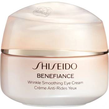 Shiseido Benefiance Wrinkle Smoothing Eye Cream подхранващ крем за околоочната зона за редуциране на бръчки 15ml