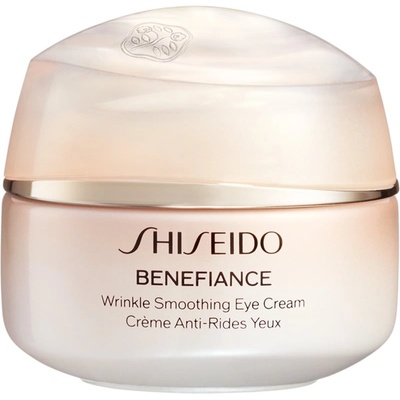 Shiseido Benefiance Wrinkle Smoothing Eye Cream подхранващ крем за околоочната зона за редуциране на бръчки 15ml