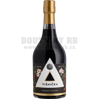 Ratafia Višňička 18% 0,5 l (holá láhev)