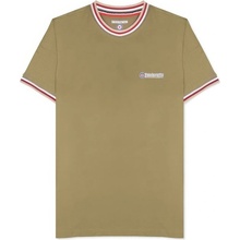 Lambretta Tipped Pique Tee Olive