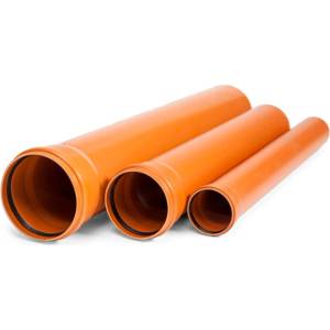 PESTAN ПВЦ ТРЪБА ф200x4, 9 SN4 5м ОРАНЖ (10410274)