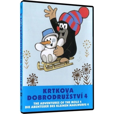 Krtkova dobrodružství 4 DVD