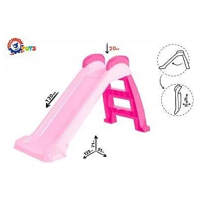 Technok Toys Детска пързалка Technok Toys Розова