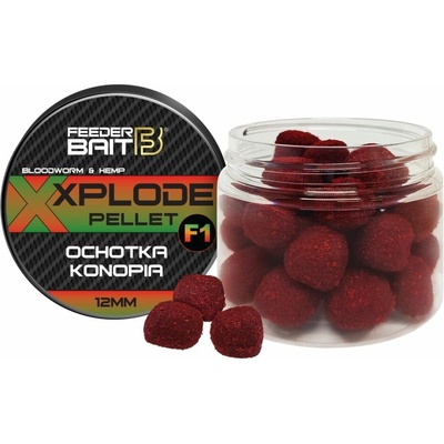 FeederBait Xplode Pop-Up Pellet 12 mm 90 ml F1- Patentka/Konopí