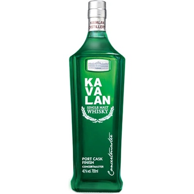 Kavalan Con. Port Cask Finish 40% 0,7 l (holá láhev)