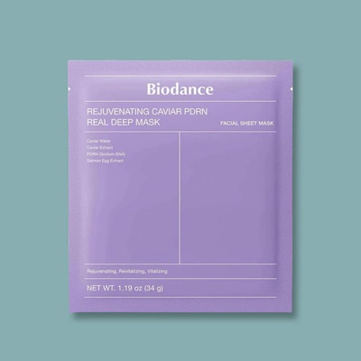 BIODANCE Rejuvenating Caviar PDRN Real Deep Mask hydrogélová maska s PDRN a extraktom s kavíáru 1 ks 34 g
