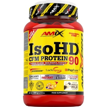 Amix Nutrition Iso HD CFM Protein 90 [800 грама] Мляко с ванилия