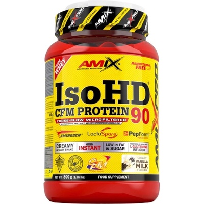 Amix Nutrition Iso HD CFM Protein 90 [800 грама] Мляко с ванилия