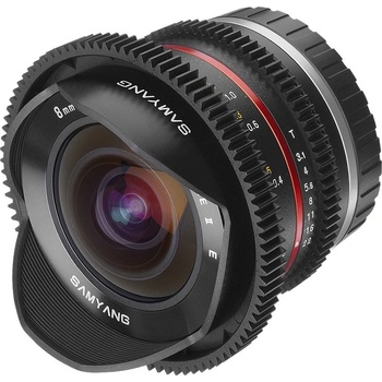 Samyang 8mm T3.1 Cine UMC Fisheye II Samsung NX