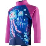 Speedo Kids Long-Sleeve Performance Gym Top - Blue/Pink
