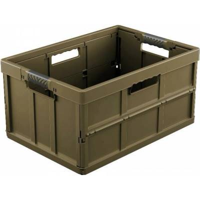 Keeeper Skládací box s měkkými úchyty Benno 45 l Olive