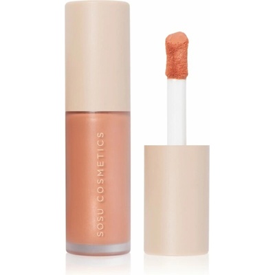 SOSU Cosmetics Liquid Blush tekutá lícenka Peachy Keen 9 ml