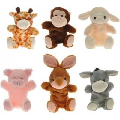 Teddies Maňásek Zvířátko plyš 30cm asst 6 druhů