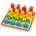 Bigjigs Toys Пъзел за сортиране по цвят, размер и форма - bigjigs (36056)