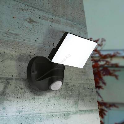 98178 - LED Екстериорна Стенна лампа със сензор PAGINO LED/15W/230V IP44 (EG98178)