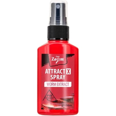 Carp Zoom ATTRACTX SPRAY - 50 ML/EXTRAKT Z ČERVŮ