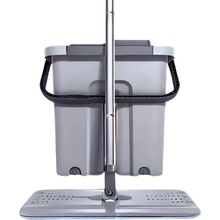 Cenocco CC-9070 Flat Mop with Bucket Gray