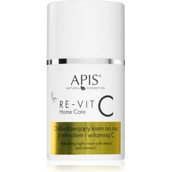 APIS NATURAL COSMETICS Re-Vit C Home Care хидратиращ нощен крем против бръчки 50ml