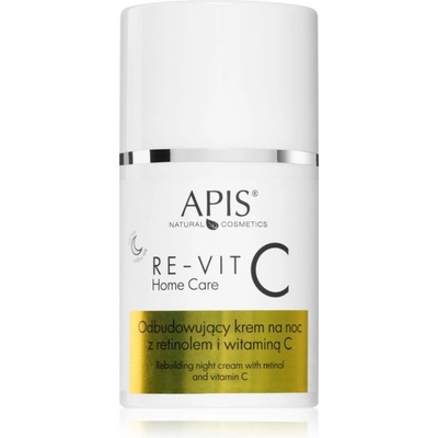 APIS NATURAL COSMETICS Re-Vit C Home Care хидратиращ нощен крем против бръчки 50ml