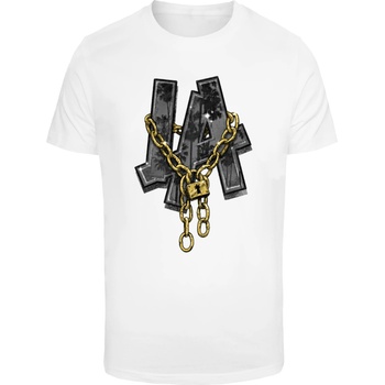 Mister Tee Тениска LA Chains Tee white XXLUB-MT3131-00220 - Тъмносив, размер 3XL
