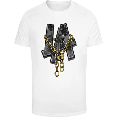 Mister Tee Тениска LA Chains Tee white XXLUB-MT3131-00220 - Тъмносив, размер 3XL