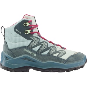 Lowa Детски туристически обувки Lowa Kid's Maddox Pro GTX Mid Walking boots - Petrol / Pink - размер 39 (EU) (702-4382-0822)