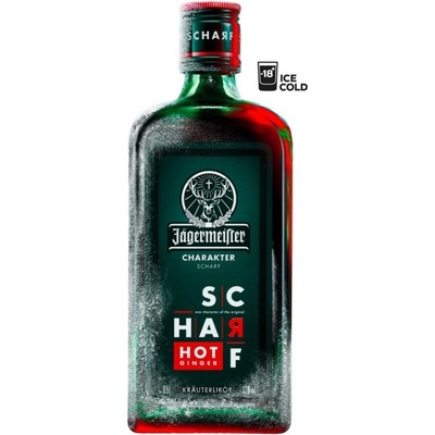 Jägermeister Scharf 33% 0,5 l (holá láhev)