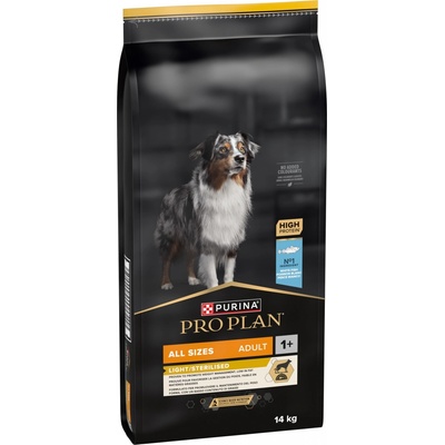 Pro Plan All Sizes Adult Light/Sterilised s kuřecím masem 2 x 14 kg