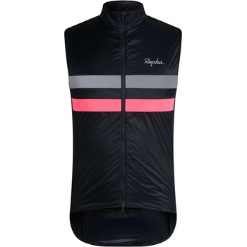 Rapha Men's Brevet Insulated Gilet dark navy/hi-vis pink