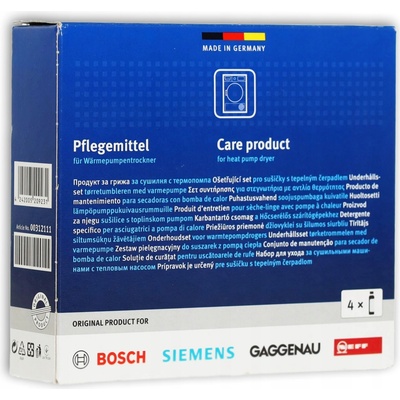 Bosch Prostředek na údržbu sušiček 312111 4 ks