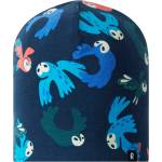 Reima Детска зимна шапка (beanie) Reima Kid's Tanssi Beanie Print Beanie - Navy - размер 48-50 cm (904-6618-0111)