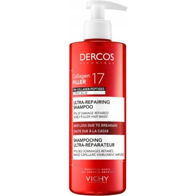 Vichy Dercos Collagen 17 Filler ultra-regenerační šampon na vlasy 400 ml