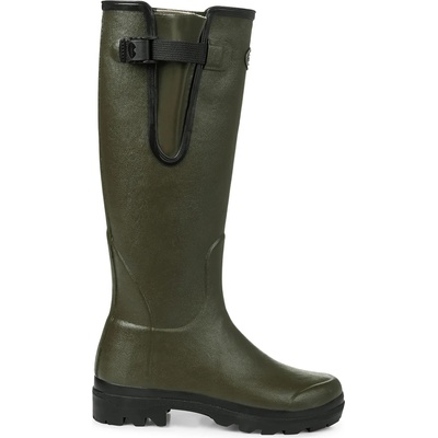 Le Chameau Дамски гумени ботуши Le Chameau Women's Vierzon with Jersey Lining Wellington boots - Camel Green - размер 38 (EU) (131-0120-0114)
