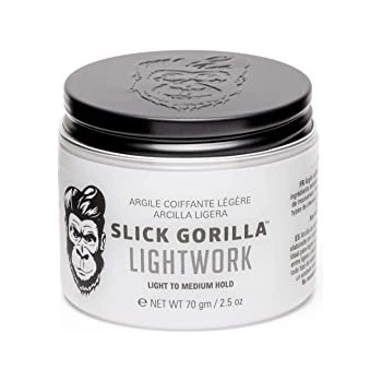 Slick Gorilla LightWork Light to Medium matná hlina na vlasy 70 g