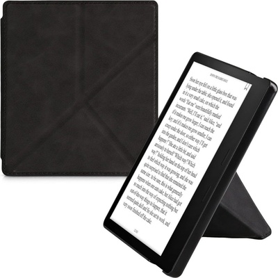 KW Mobile Origami Nubuk Stand KW6006901 pro Amazon Kindle Oasis 2 / 3 černé