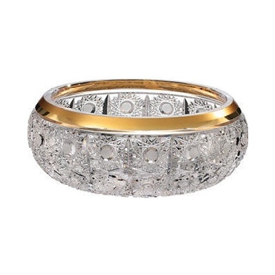 Bohemia Crystal ručně broušená miska Romantic Horizont 130mm