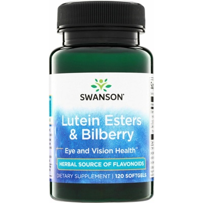 Swanson Lutein a Borůvka 120 kapslí