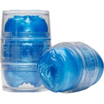 Fleshlight Quickshot Vantage - прозрачен двоен мастурбатор (син) - desirel