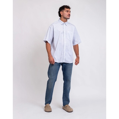 Carhartt WIP Klondike Pant Blue dark used wash