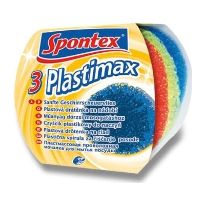 Spontex drátěnky plastové Plastimax 3 ks