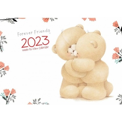 Forever Friends Week-to-View A4 Planner 2023