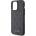 GUESS твърд калъф за iPhone 14 Pro 6, 1" сив с метално златно лого 4G