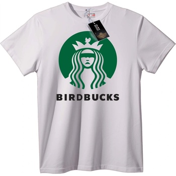 NOONEBRAND Тениска Birdbucks - XL, White
